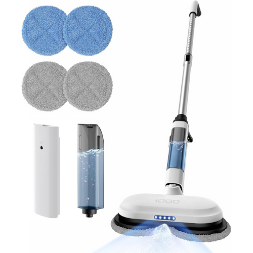 LED Electric Mop with Sprayer