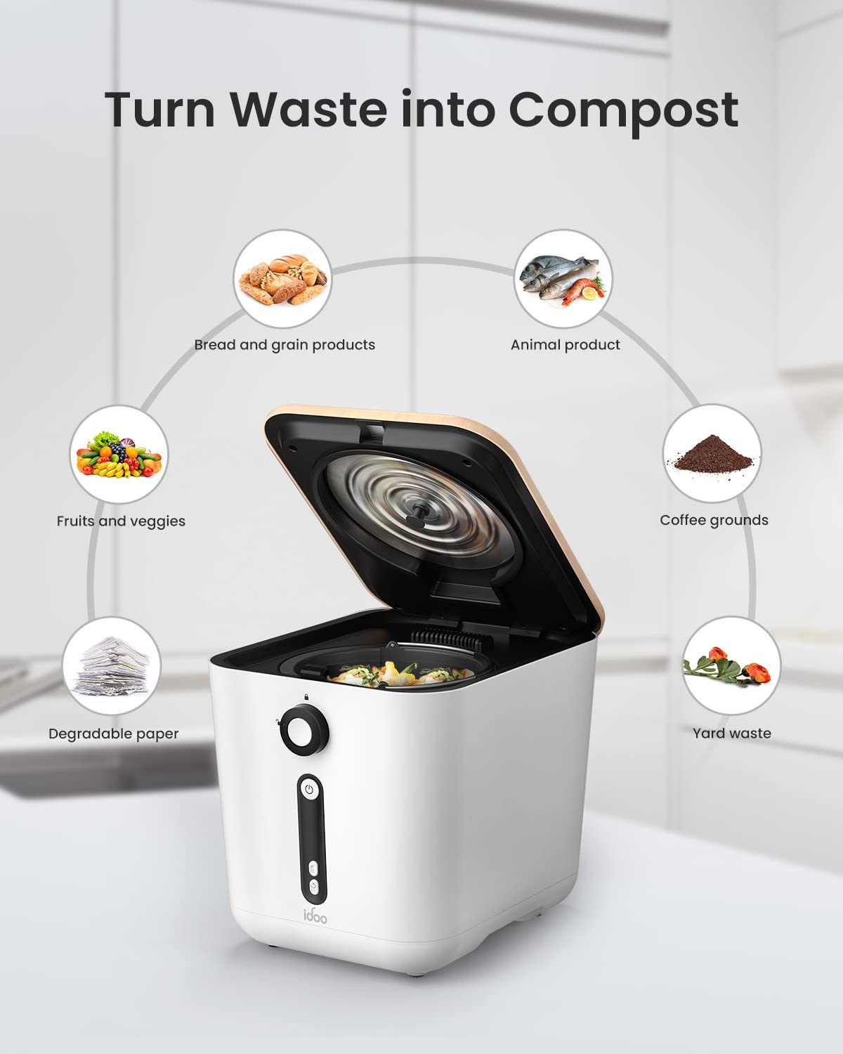 iDOO Smart Kitchen Composter