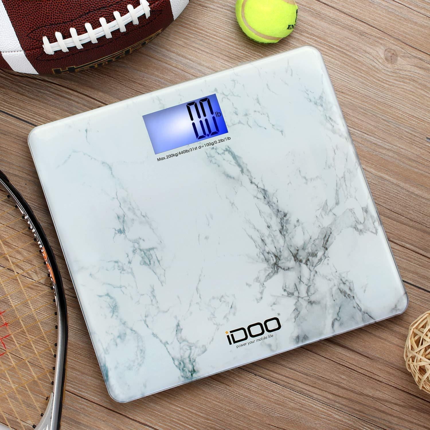 Scale, Digital, Personal, High-Capacity, Lithium Battery, 440lbs, Each