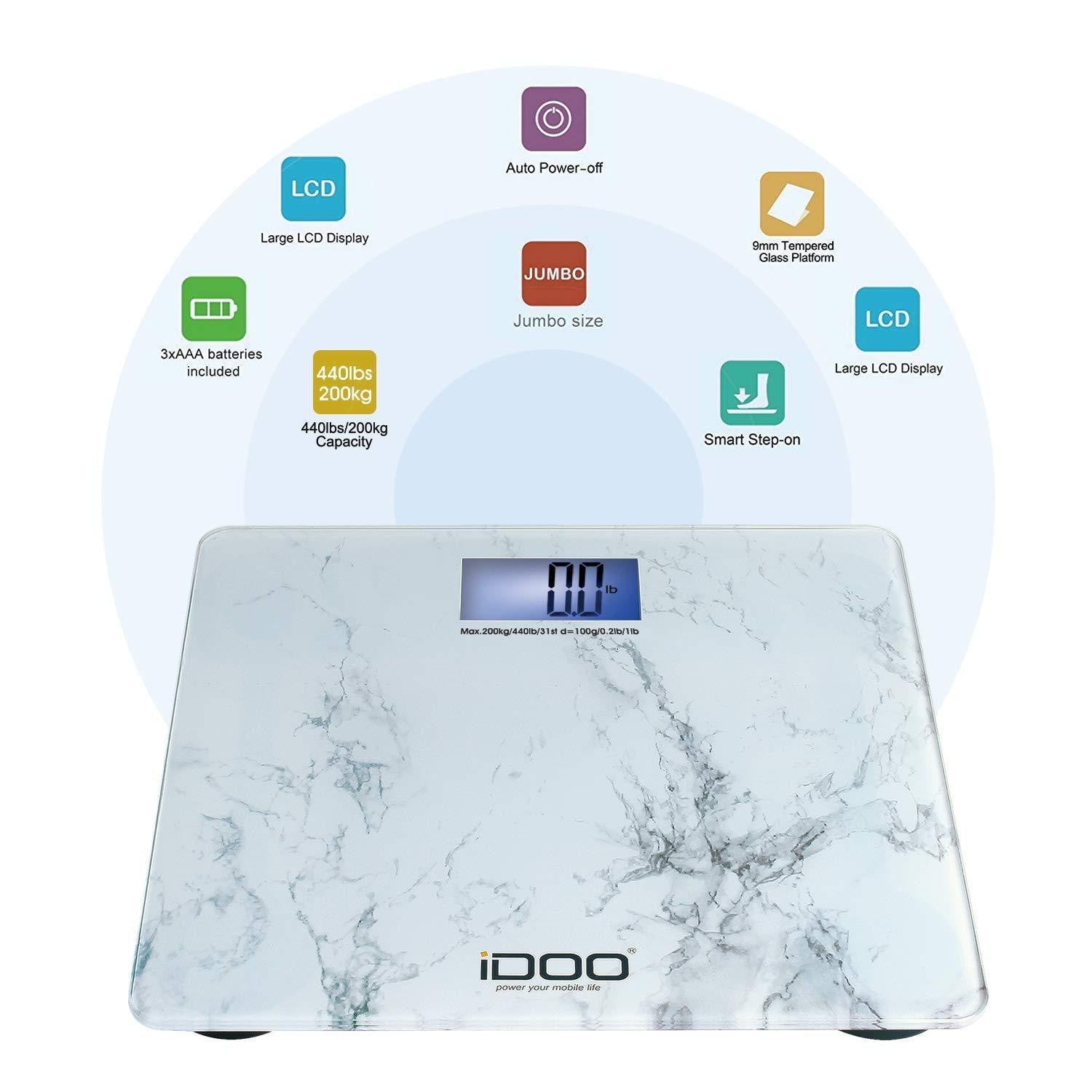 Scale for Body Weight, Smart Digital Bathroom Weighting Scales